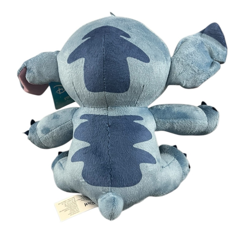 Plush Stitch Disney Lilo & Stitch Blue Stuffed Animal Posable Ears, 10in NEW - Picture 3 of 5